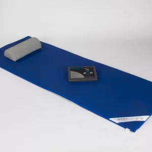 Blaue Magnetfeldtherapiematte mit nachenkissen und Steuergerät 200F von Magnetovital